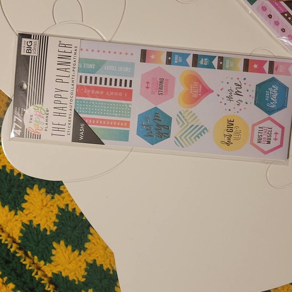 The Happy Planner - Washi Sticker Book - Fitness